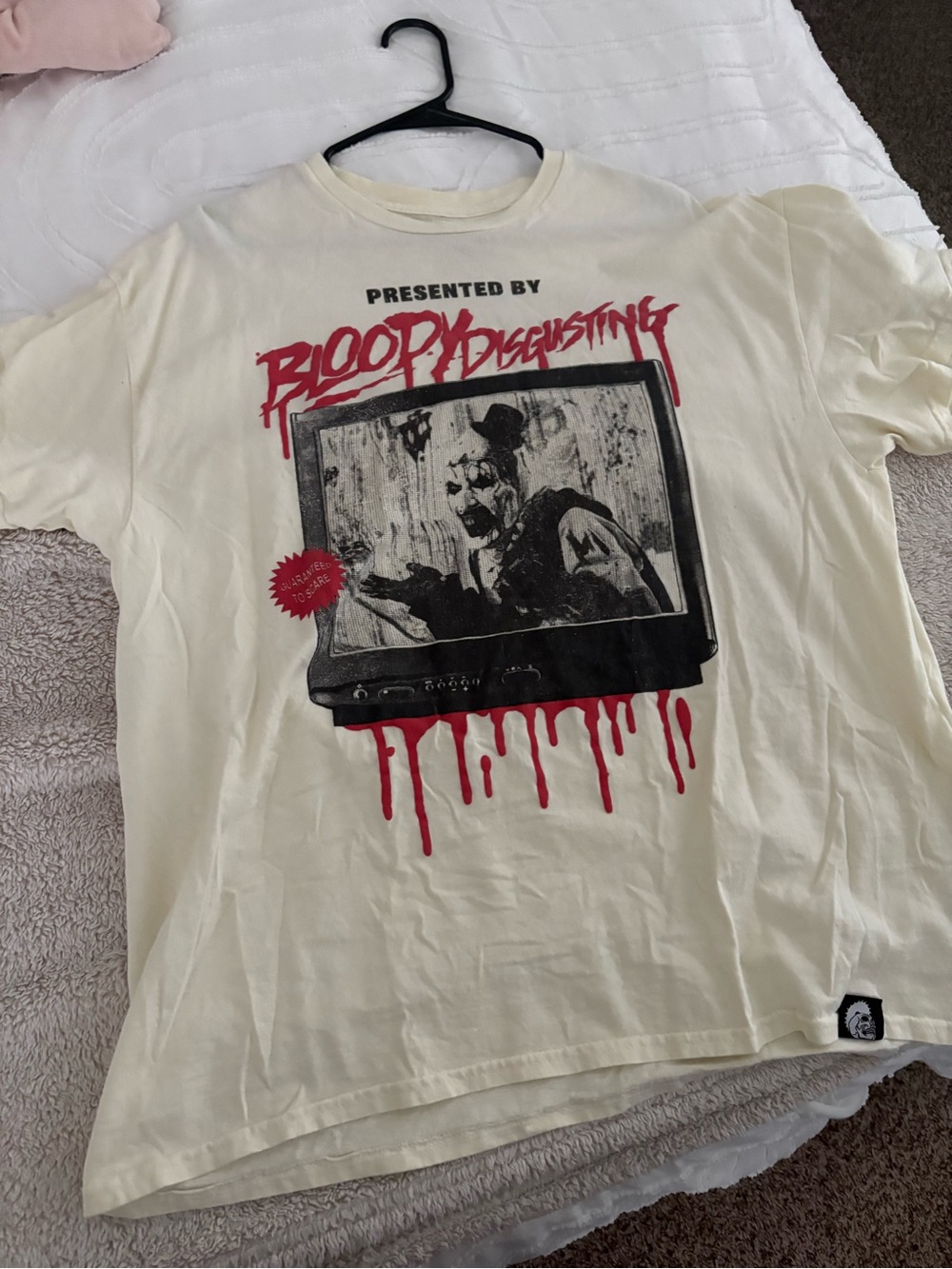 Bloody disgusting terrifier tshirt